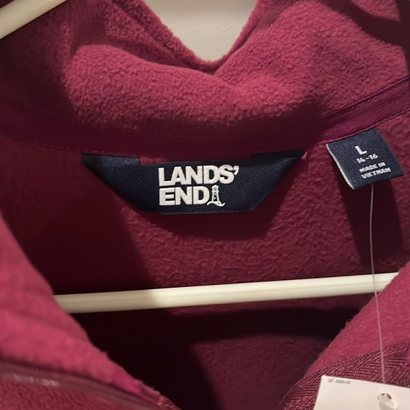 Lands End 3/4 zip polar fleece - Picture 2 of 2